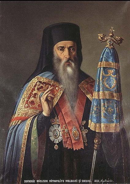 Nicolae Grigorescu Portrait of Metropolitan Sofronie Miclescu oil painting image